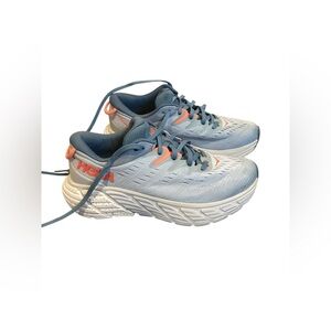 Hoka ONE Gaviota 4 Blue Fog/Plein Air Women's Size 8D [Wide]